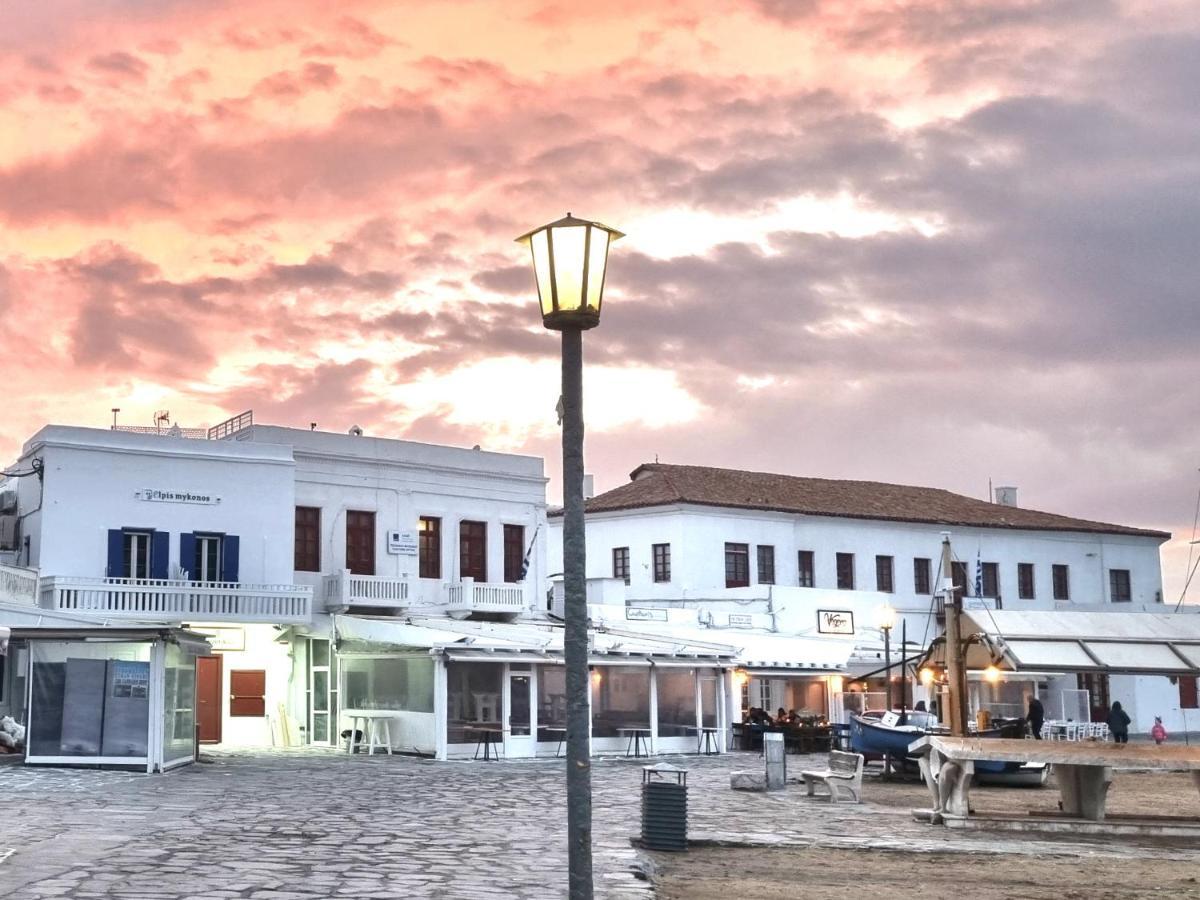 Elpis Mykonos Apartments - Mykonos Town Delos Port Exterior foto