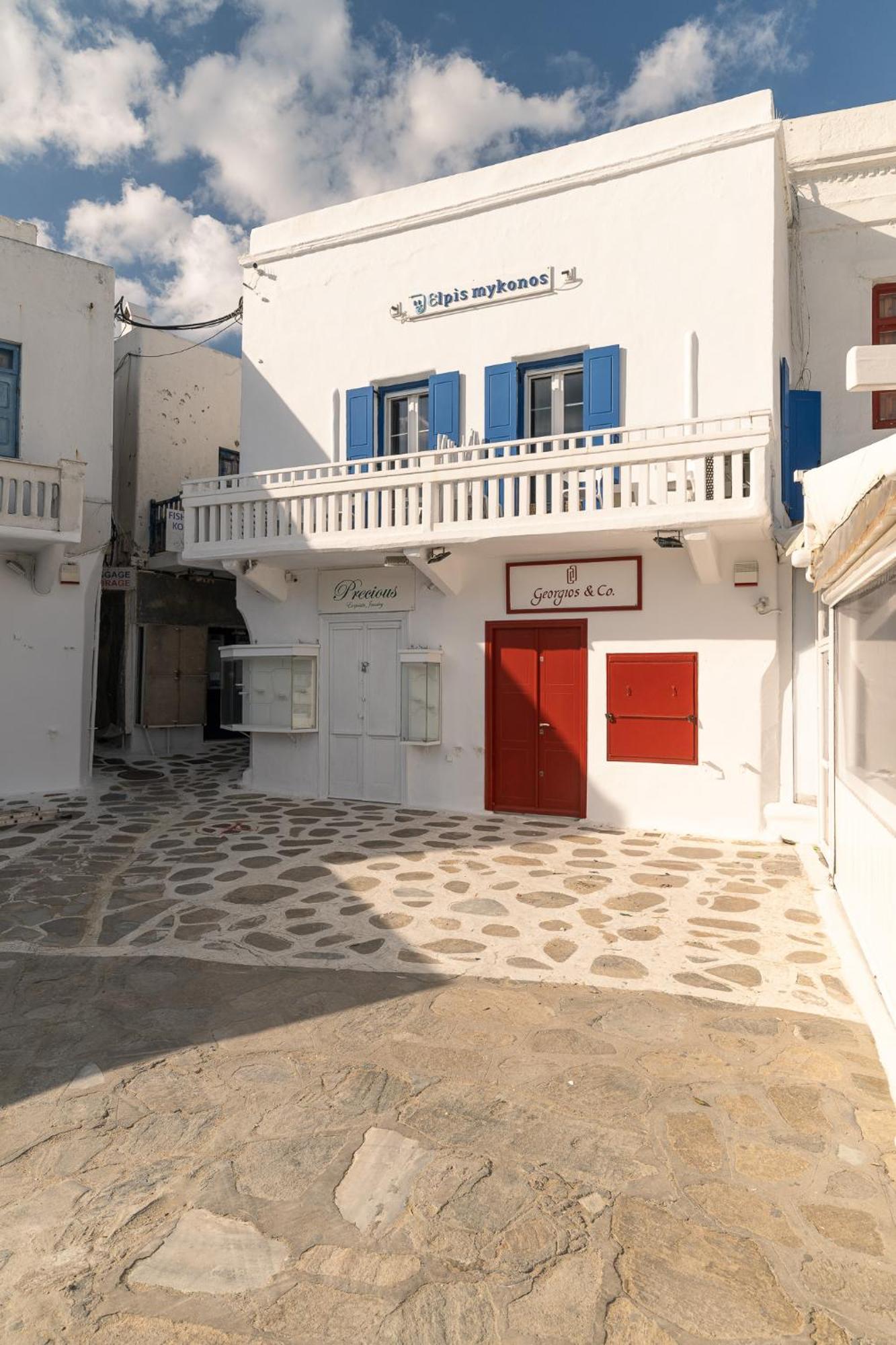 Elpis Mykonos Apartments - Mykonos Town Delos Port Exterior foto