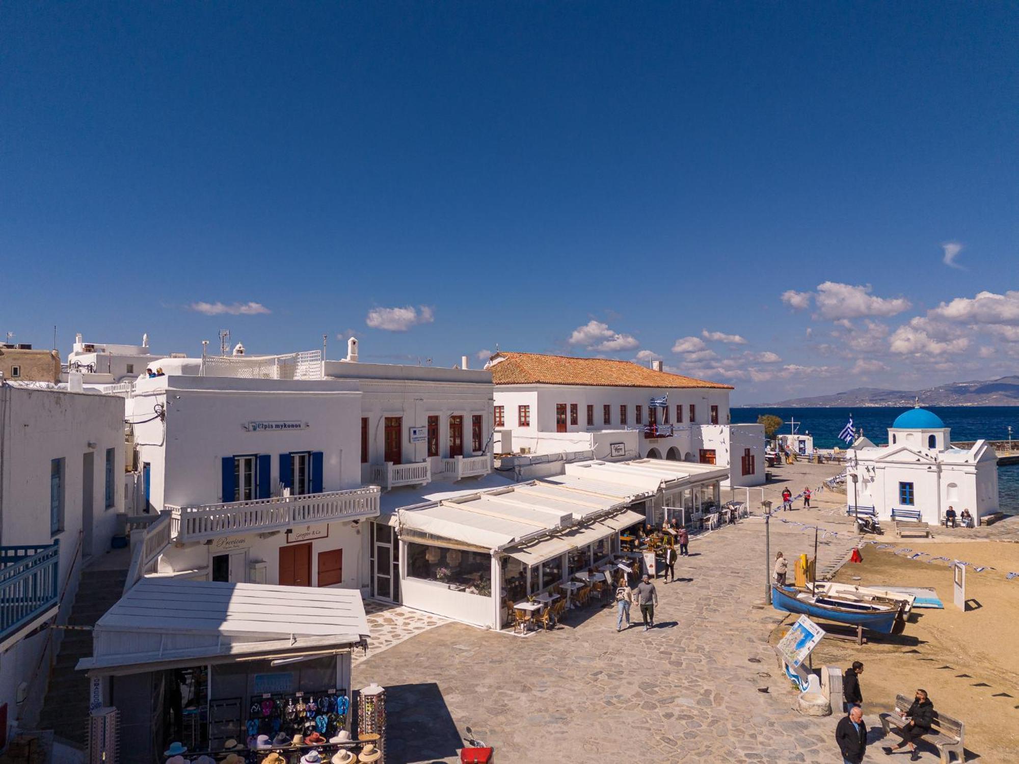 Elpis Mykonos Apartments - Mykonos Town Delos Port Exterior foto